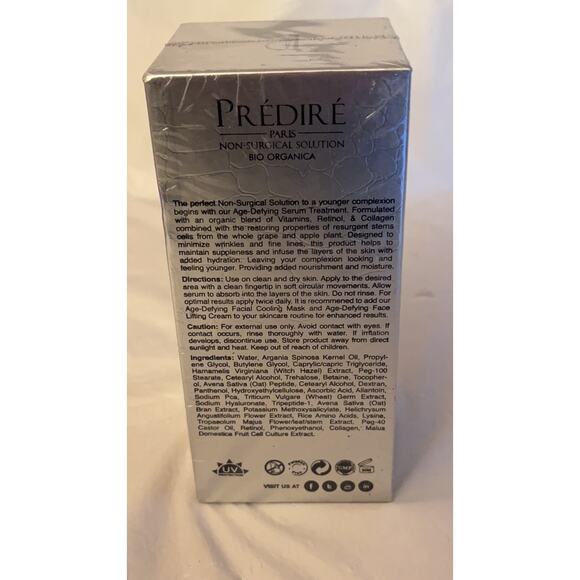 Predire Paris Age-Defying Serum Apple & Grape Stem Cell Technology 1.35 oz NIB - Picture 5 of 8